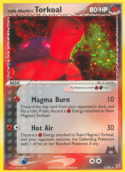 Team Magma's Torkoal (12/95) [EX: Team Magma vs Team Aqua] | The Time Vault CA