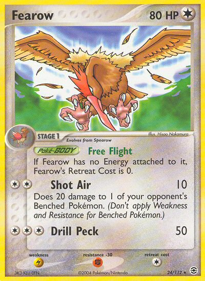 Fearow (24/112) [EX: FireRed & LeafGreen] | The Time Vault CA