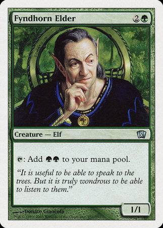 Fyndhorn Elder [Eighth Edition] | The Time Vault CA