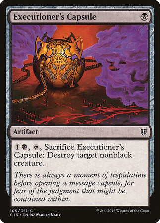 Executioner's Capsule [Commander 2016] | The Time Vault CA