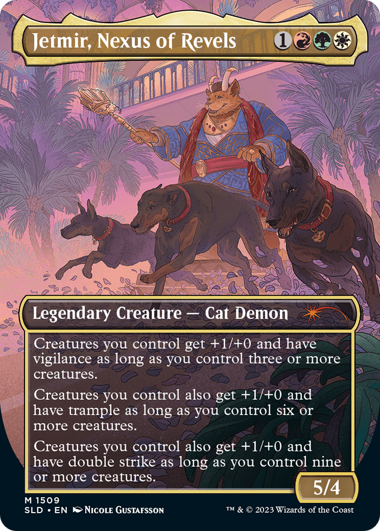Jetmir, Nexus of Revels // Jetmir, Nexus of Revels [Secret Lair Commander Deck: Raining Cats and Dogs] | The Time Vault CA