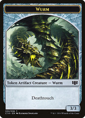 Wurm (032/036) // Goat Double-sided Token [Commander 2014 Tokens] | The Time Vault CA