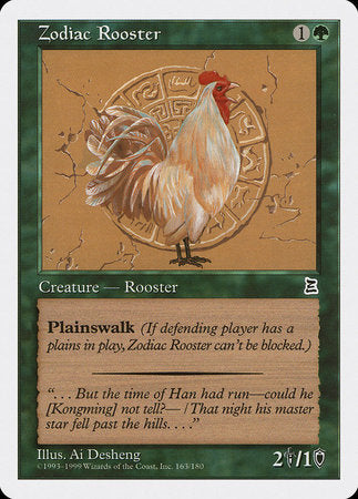 Zodiac Rooster [Portal Three Kingdoms] | The Time Vault CA
