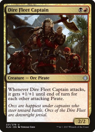 Dire Fleet Captain [Ixalan] | The Time Vault CA