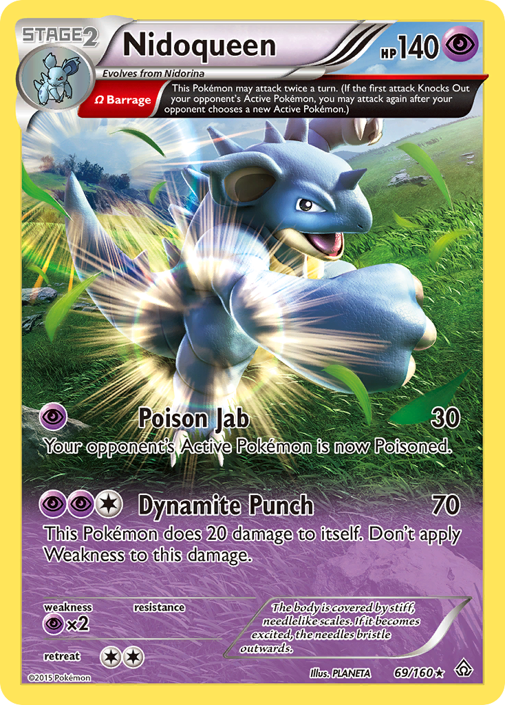 Nidoqueen (69/160) [XY: Primal Clash] | The Time Vault CA