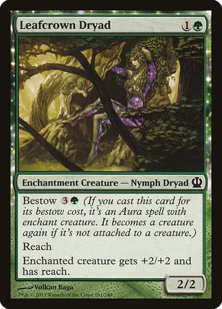 Leafcrown Dryad [Theros] | The Time Vault CA