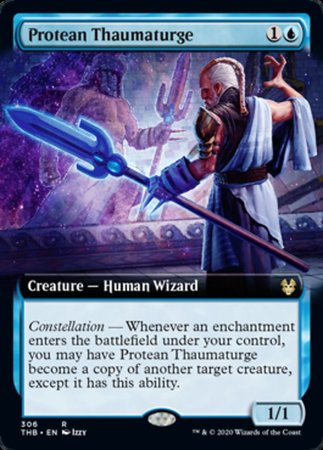 Protean Thaumaturge (Extended Art) [Theros Beyond Death] | The Time Vault CA