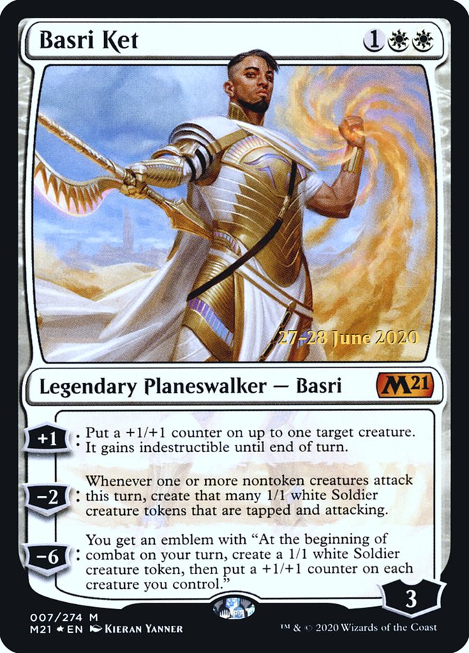 Basri Ket  [Core Set 2021 Prerelease Promos] | The Time Vault CA