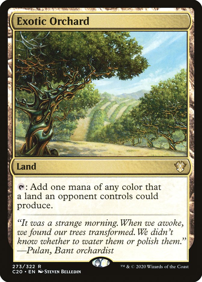 Exotic Orchard [Commander 2020] | The Time Vault CA