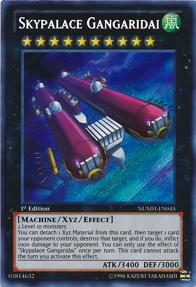 Skypalace Gangaridai [NUMH-EN045] Secret Rare | The Time Vault CA