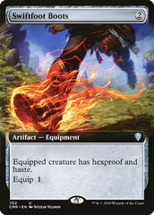 Swiftfoot Boots (Extended Art) [Commander Legends] | The Time Vault CA