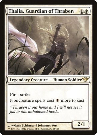 Thalia, Guardian of Thraben [Dark Ascension] | The Time Vault CA