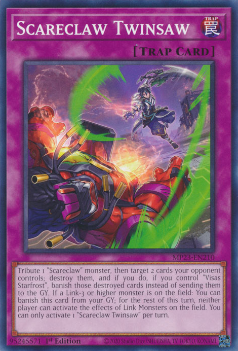 Scareclaw Twinsaw [MP23-EN210] Common | The Time Vault CA