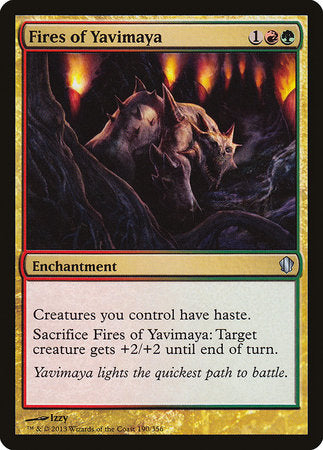 Fires of Yavimaya [Commander 2013] | The Time Vault CA