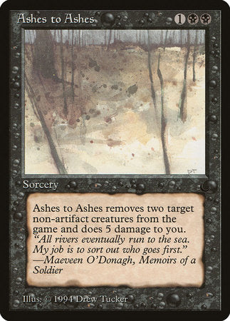 Ashes to Ashes [The Dark] | The Time Vault CA