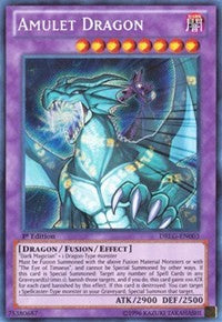 Amulet Dragon [DRLG-EN003] Secret Rare | The Time Vault CA