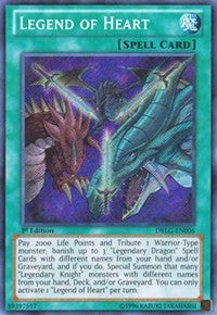Legend of Heart [DRLG-EN006] Secret Rare | The Time Vault CA
