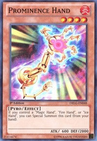 Prominence Hand [DRLG-EN048] Super Rare | The Time Vault CA