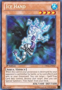 Ice Hand [DRLG-EN047] Secret Rare | The Time Vault CA