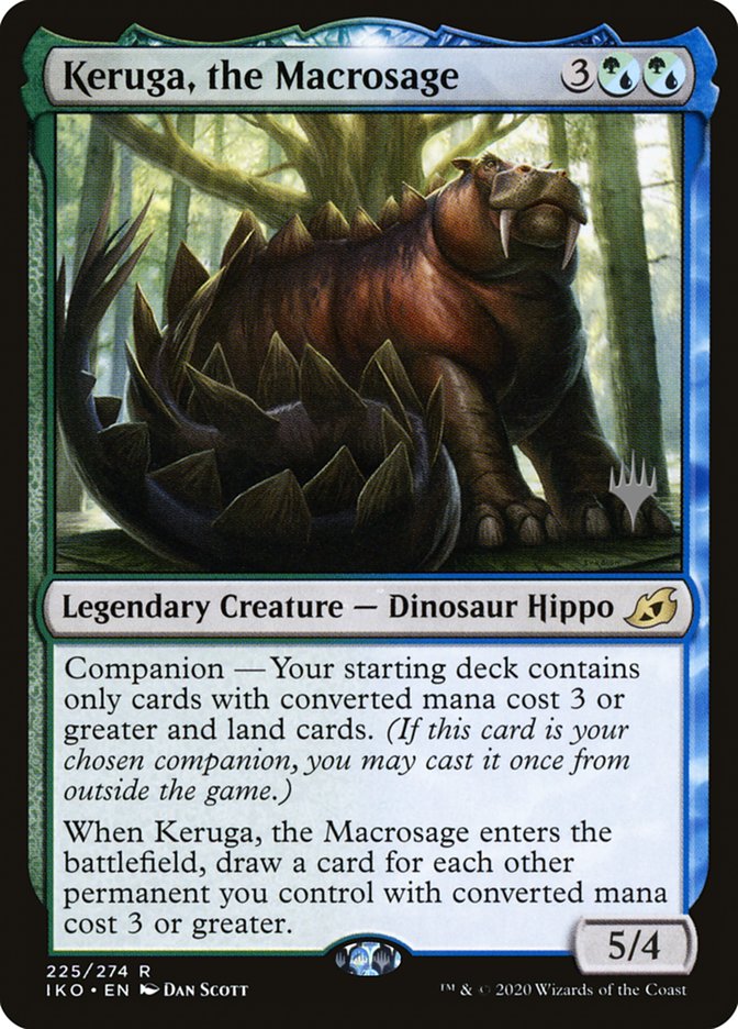 Keruga, the Macrosage (Promo Pack) [Ikoria: Lair of Behemoths Promos] | The Time Vault CA