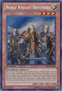 Noble Knight Brothers [PRIO-EN081] Secret Rare | The Time Vault CA