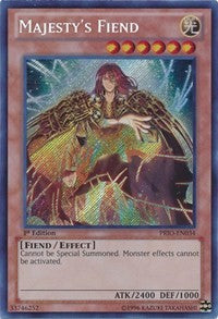 Majesty's Fiend [PRIO-EN034] Secret Rare | The Time Vault CA