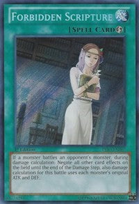 Forbidden Scripture [PRIO-EN067] Secret Rare | The Time Vault CA