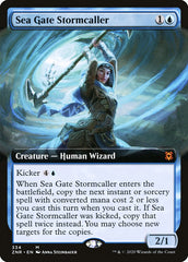 Sea Gate Stormcaller (Extended Art) [Zendikar Rising] | The Time Vault CA