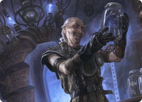 Delver of Secrets Art Card [Innistrad: Midnight Hunt Art Series] | The Time Vault CA