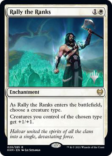 Rally the Ranks [Kaldheim Promo Pack] | The Time Vault CA