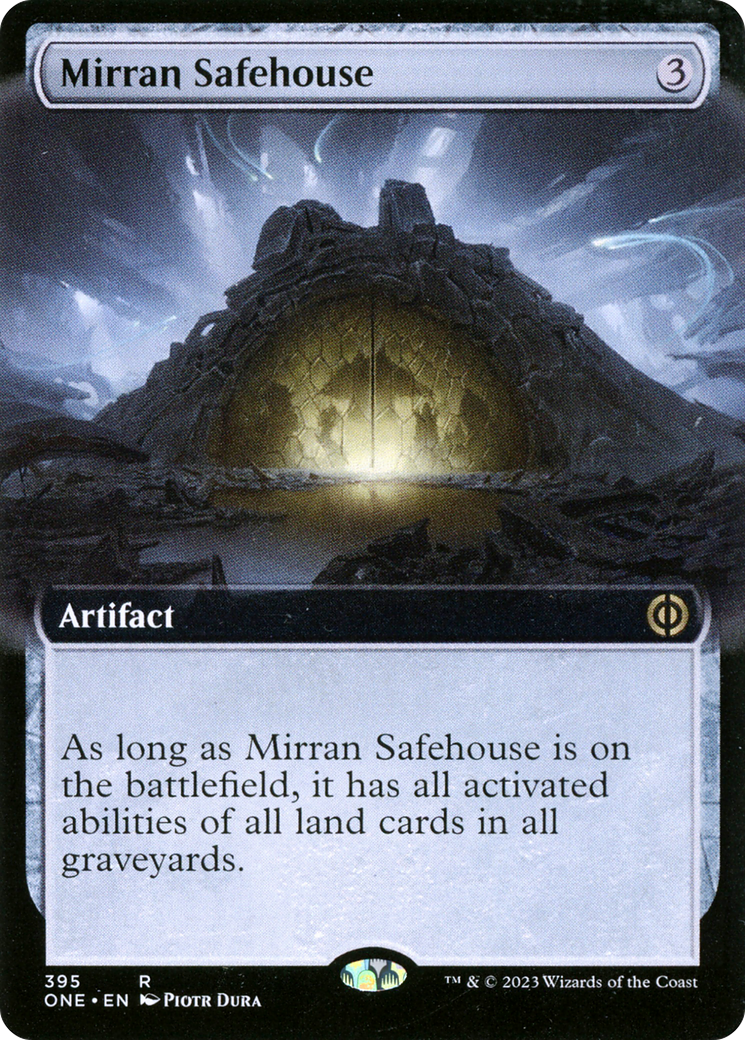 Mirran Safehouse (Extended Art) [Phyrexia: All Will Be One] | The Time Vault CA