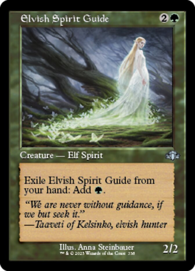 Elvish Spirit Guide (Retro) [Dominaria Remastered] | The Time Vault CA