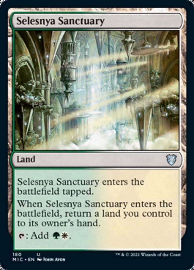 Selesnya Sanctuary [Innistrad: Midnight Hunt Commander] | The Time Vault CA