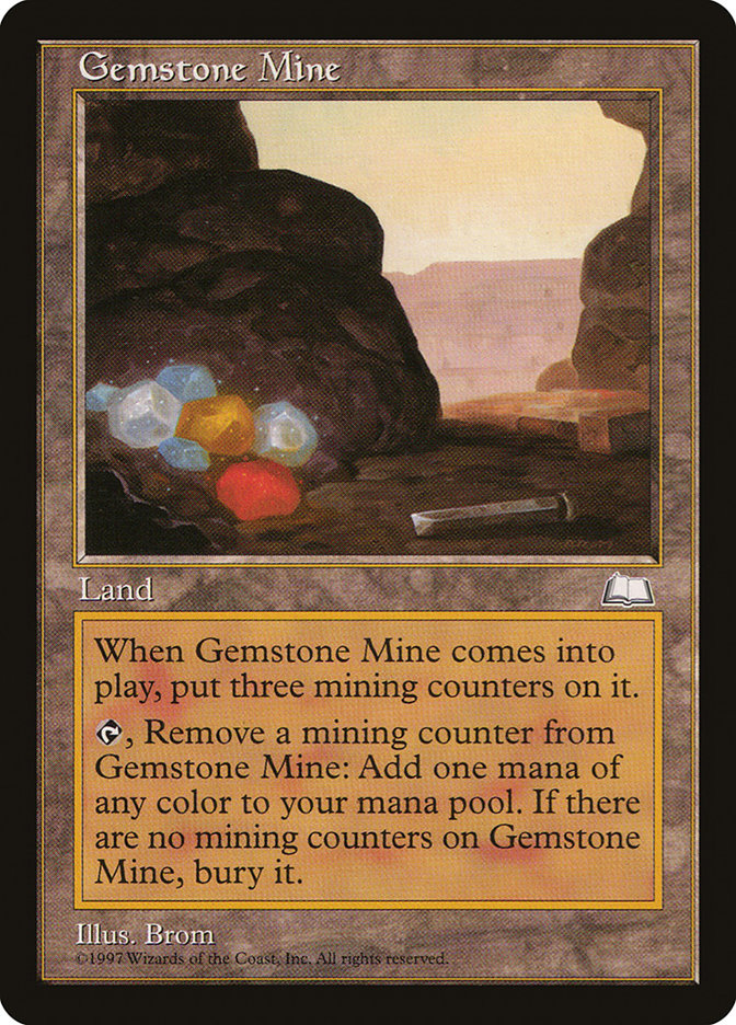 Gemstone Mine [Weatherlight] | The Time Vault CA