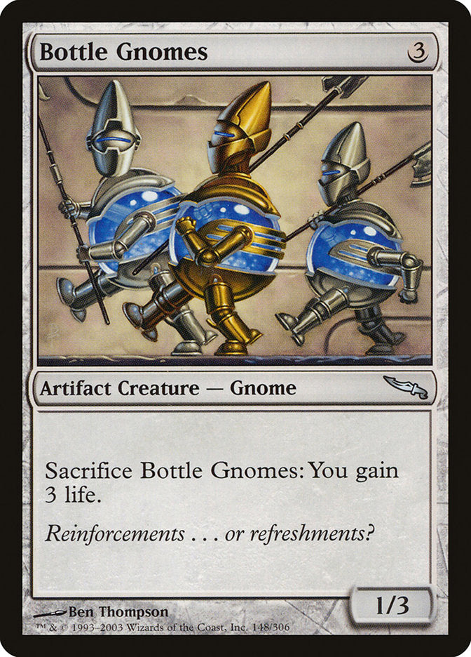 Bottle Gnomes [Mirrodin] | The Time Vault CA