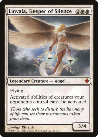 Linvala, Keeper of Silence [Rise of the Eldrazi] | The Time Vault CA