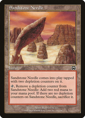 Sandstone Needle [Mercadian Masques] | The Time Vault CA