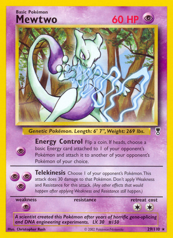 Mewtwo (29/110) [Legendary Collection] | The Time Vault CA