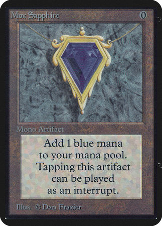 Mox Sapphire [Limited Edition Alpha] | The Time Vault CA