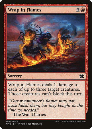 Wrap in Flames [Modern Masters 2015] | The Time Vault CA