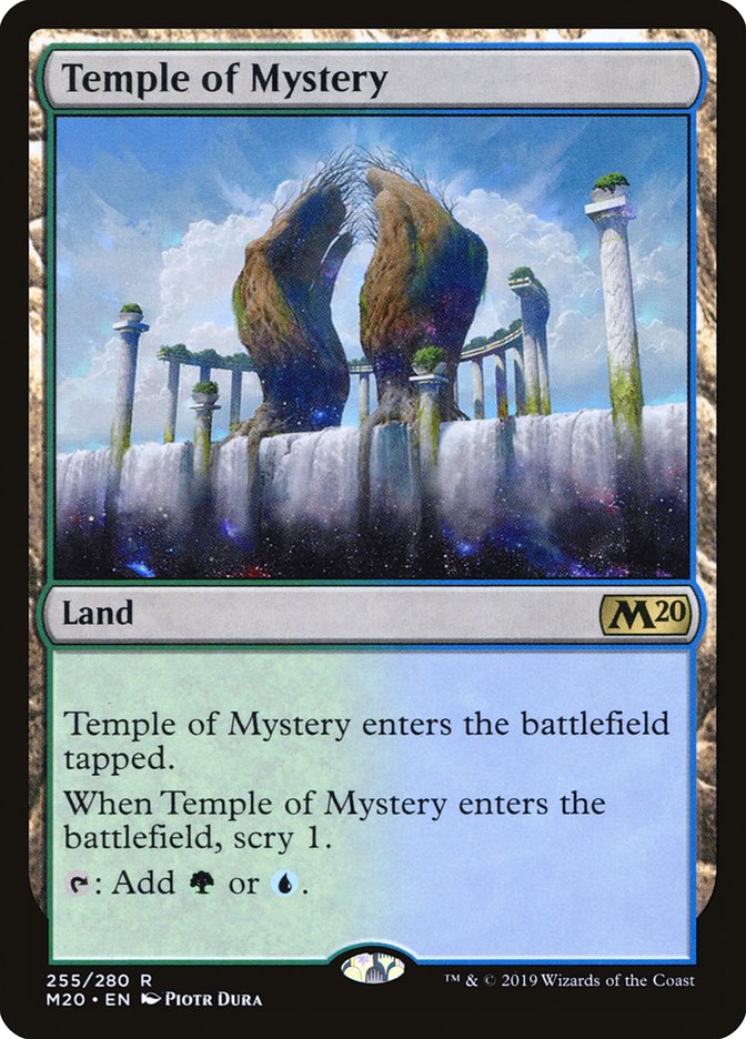 Temple of Mystery [Core Set 2020] | The Time Vault CA