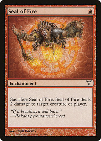 Seal of Fire [Dissension] | The Time Vault CA