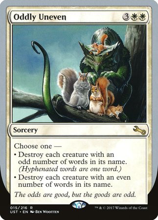 Oddly Uneven [Unstable] | The Time Vault CA