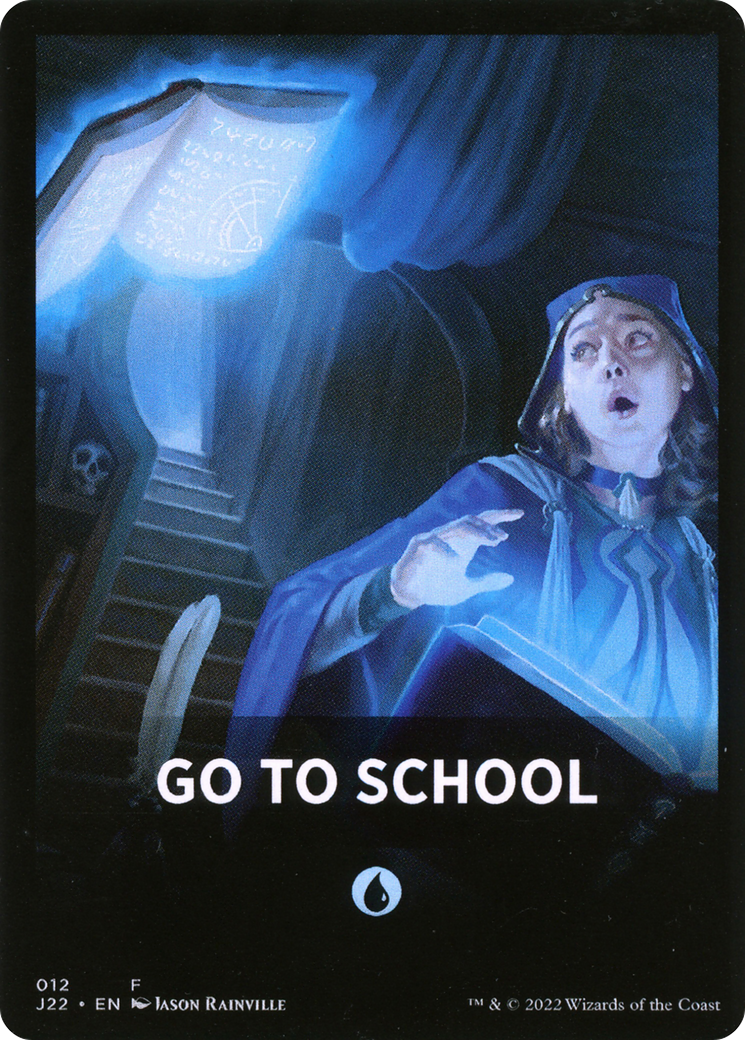 Go to School Theme Card [Jumpstart 2022 Front Cards] | The Time Vault CA