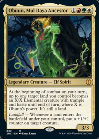 Obuun, Mul Daya Ancestor [Commander: Zendikar Rising] | The Time Vault CA