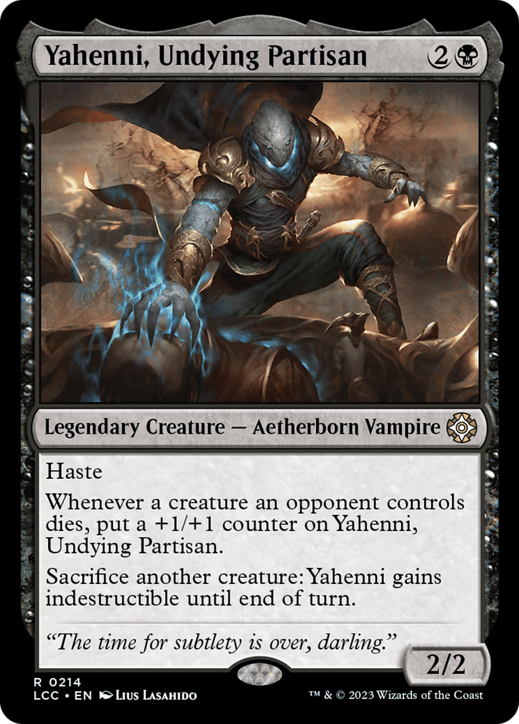 Yahenni, Undying Partisan [The Lost Caverns of Ixalan Commander] | The Time Vault CA