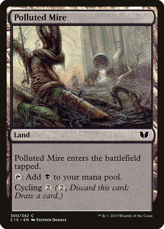 Polluted Mire [Commander 2015] | The Time Vault CA