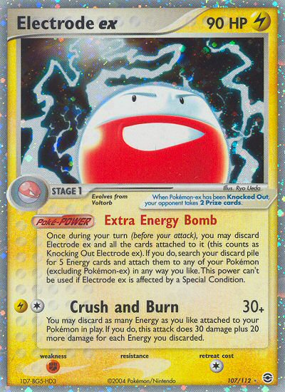 Electrode ex (107/112) [EX: FireRed & LeafGreen] | The Time Vault CA