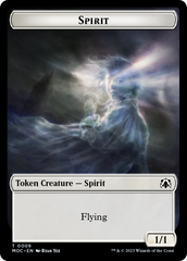 Spirit (9) // Spirit (13) Double-Sided Token [March of the Machine Commander Tokens] | The Time Vault CA