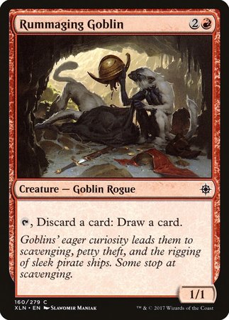Rummaging Goblin [Ixalan] | The Time Vault CA